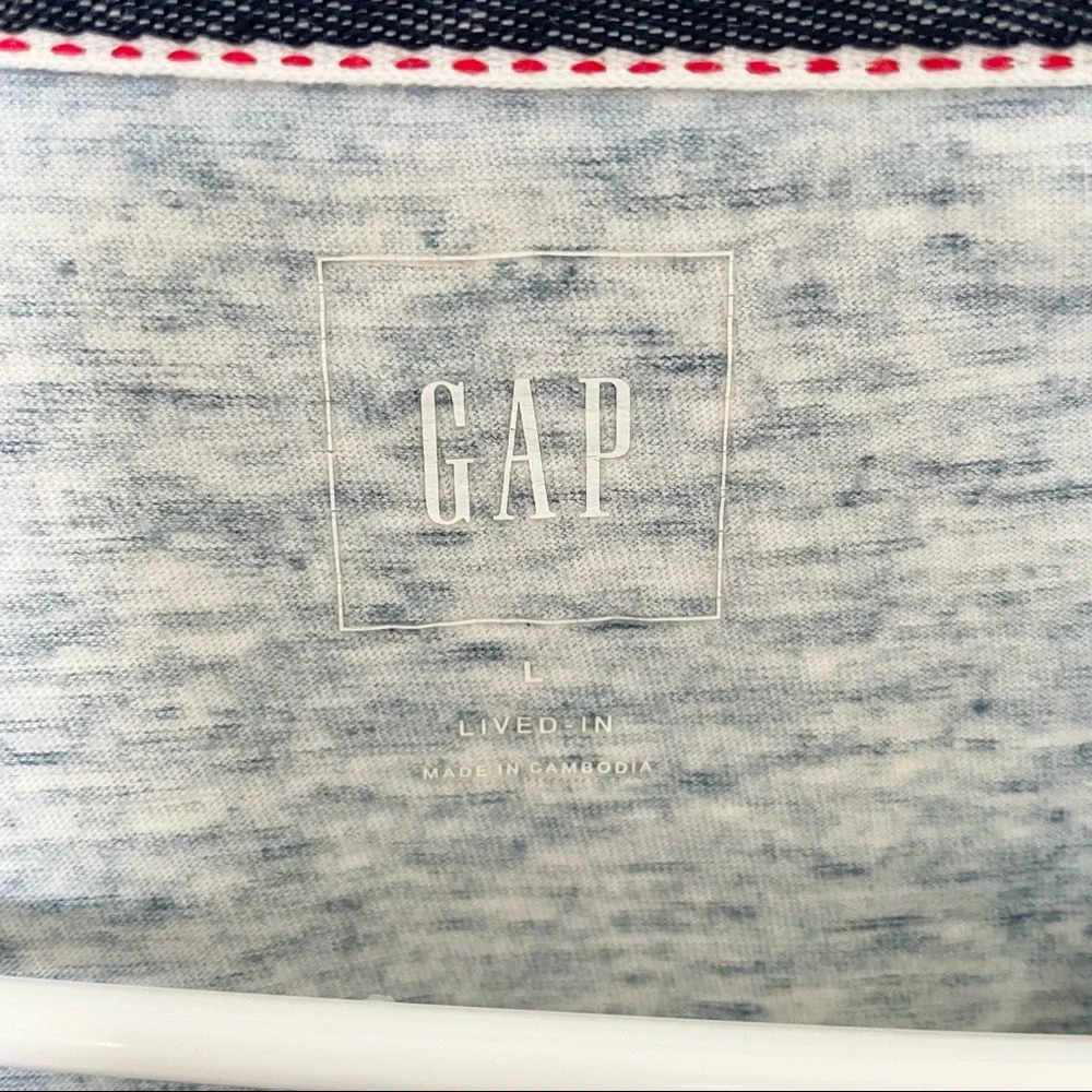 Gap Lived In Long Sleeve Shirt